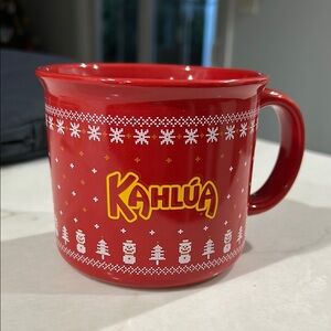 Kahlúa Red Holiday Mug